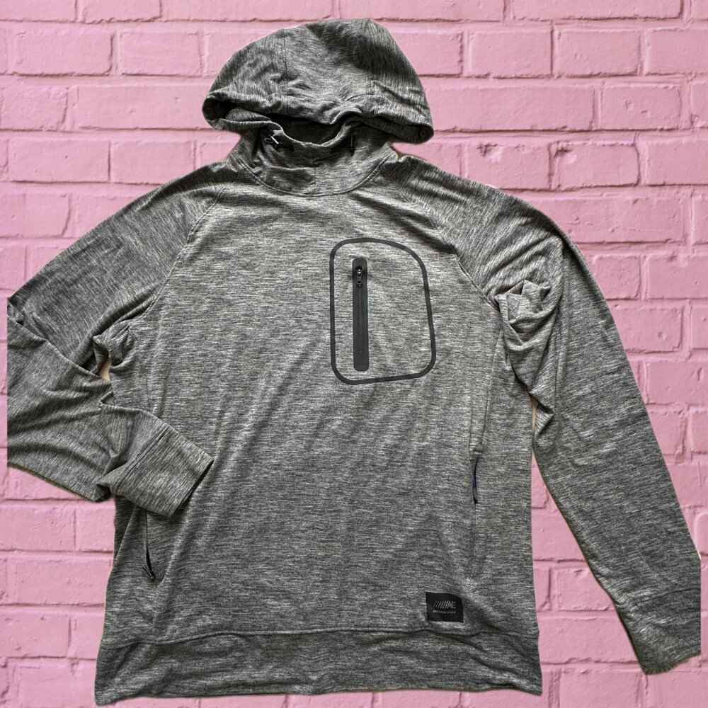 American Eagle outfitters flex Sweatshirt hoodie Gray Men Size m
